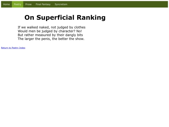 Poetry/SuperficialRanking screenshot