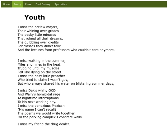 Poetry/Youth screenshot