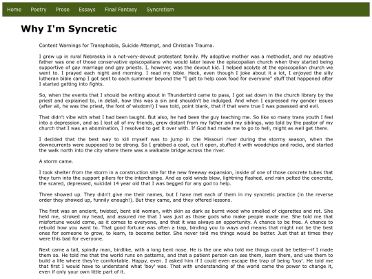 Syncretism/Why screenshot
