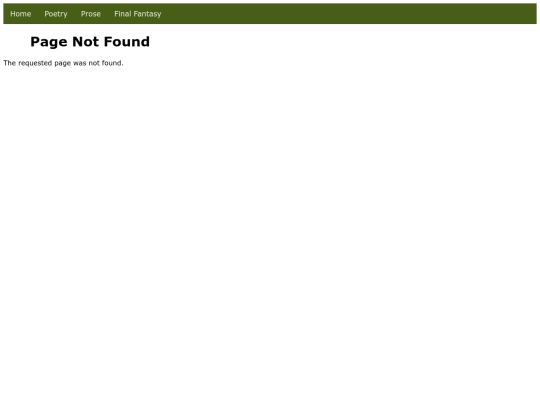 not_found screenshot