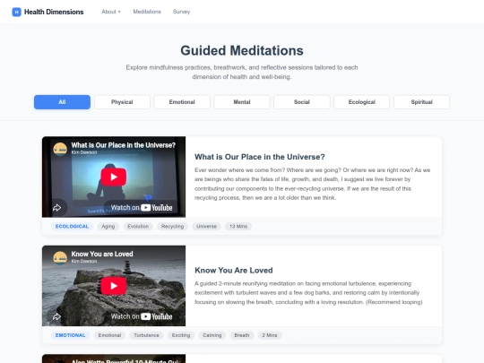 meditations screenshot