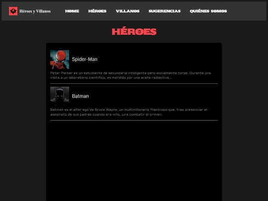 heroes screenshot