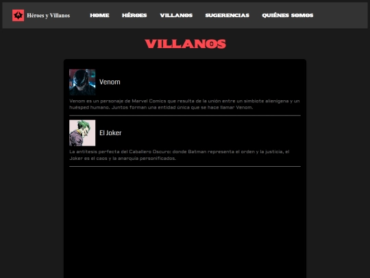 villanos screenshot