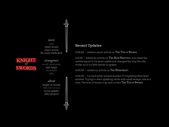 recentupdates screenshot