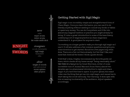 sigilmagic screenshot