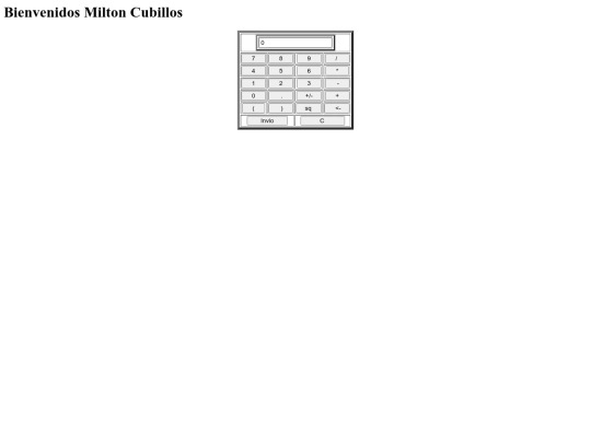 calculadora screenshot