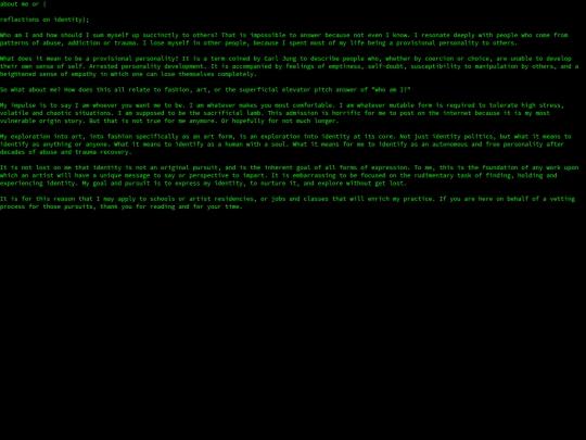 musings/aboutme screenshot