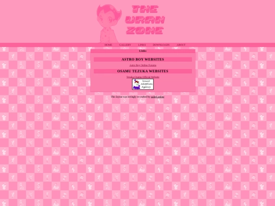 links screenshot