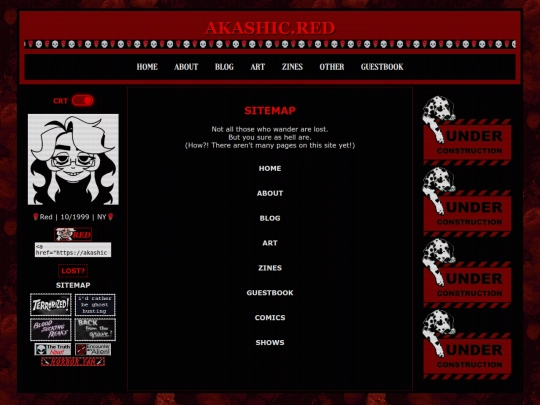 sitemap screenshot