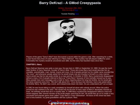 Barry_DeKrazi screenshot
