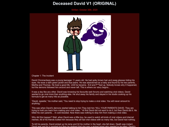 Deceased_David_V1 screenshot