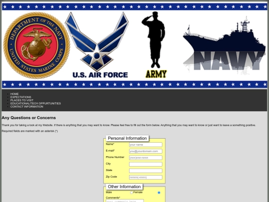 form screenshot