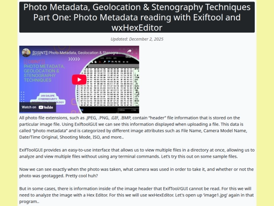 posts/Part1_PhotoMetadataGeolocationStenography screenshot