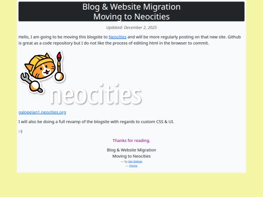 posts/WebsiteMigration screenshot