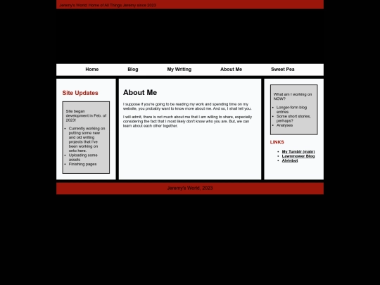aboutme screenshot