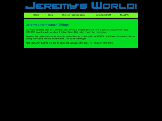 homestuck screenshot