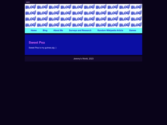 sweet-pea screenshot