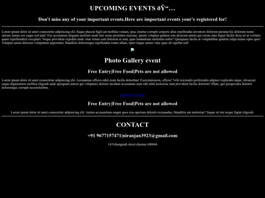 event/event screenshot