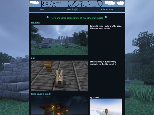 Minecraft screenshot