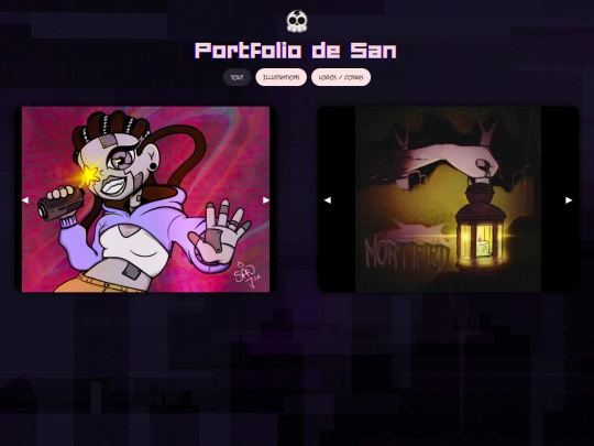 portfolio screenshot