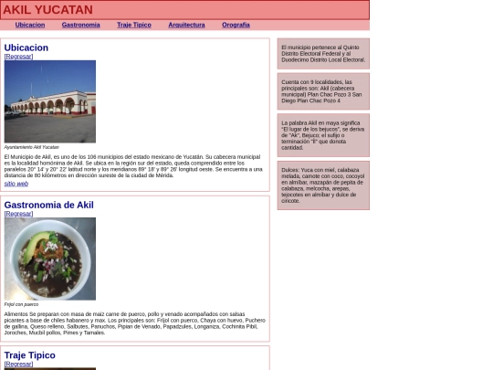 SitioAkil screenshot