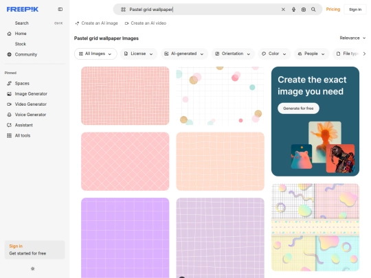 pastel-grid-wallpaper screenshot