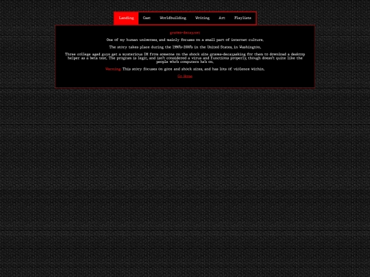 Guys/stories/gravesdecay/gravesdecay screenshot
