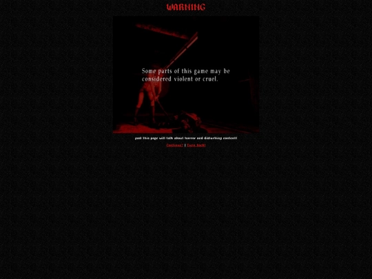 evil/evil_landing_page screenshot