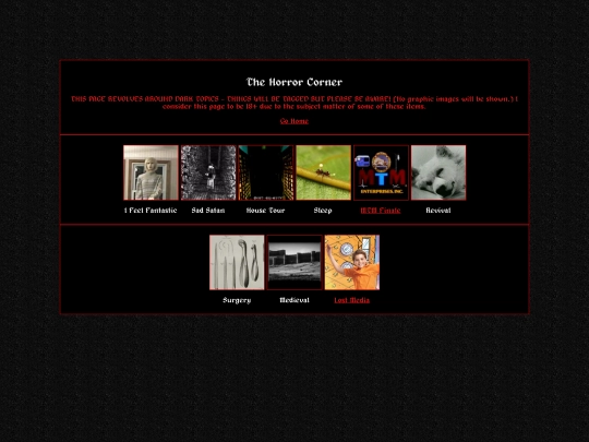 evil/evil_main_page screenshot