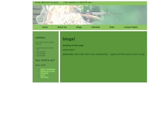 blogs screenshot