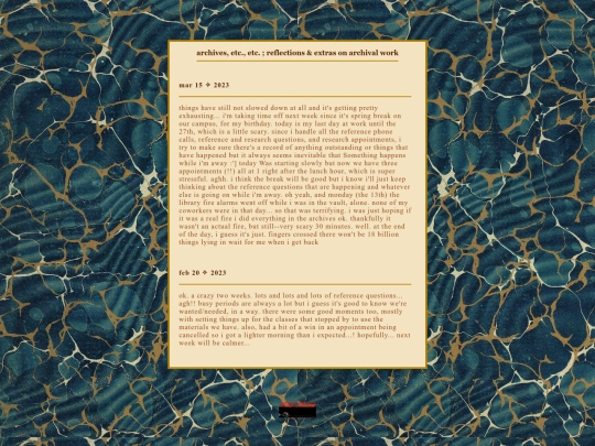 archives screenshot