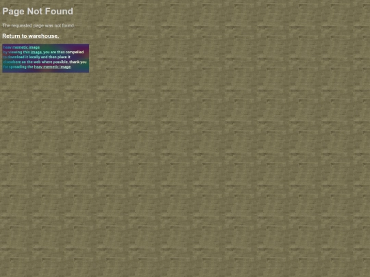 not_found screenshot