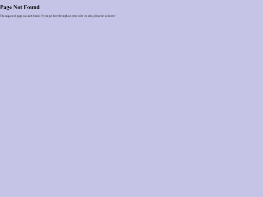 not_found screenshot