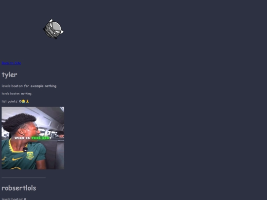 listpoints screenshot