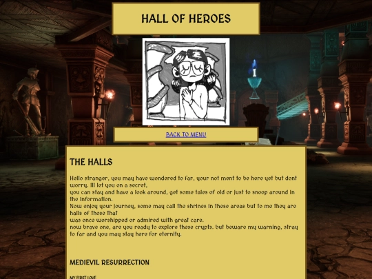 hallofheroes screenshot