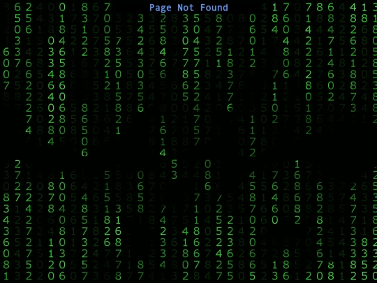 not_found screenshot