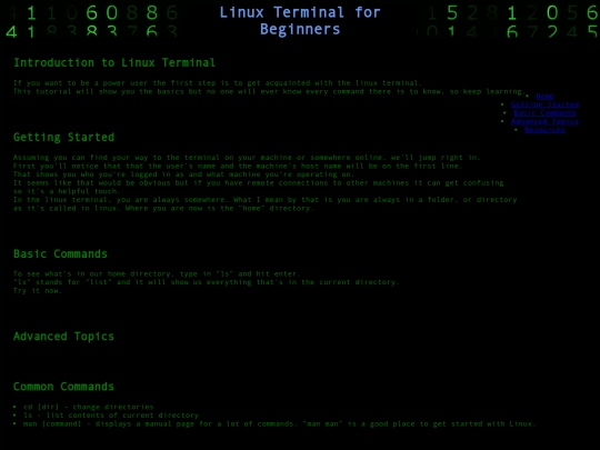 terminal-tutorial screenshot