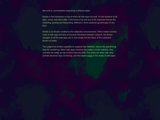 en/reality screenshot