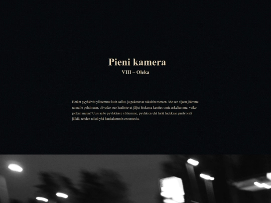 kamera/maalis screenshot