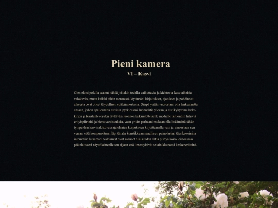kamera/marketanpuisto screenshot