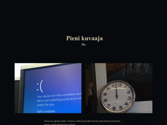 kamera/tietokoneongelma screenshot