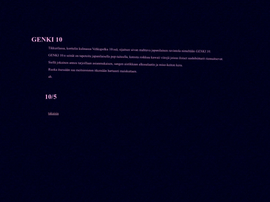 kritiikki/genki10 screenshot