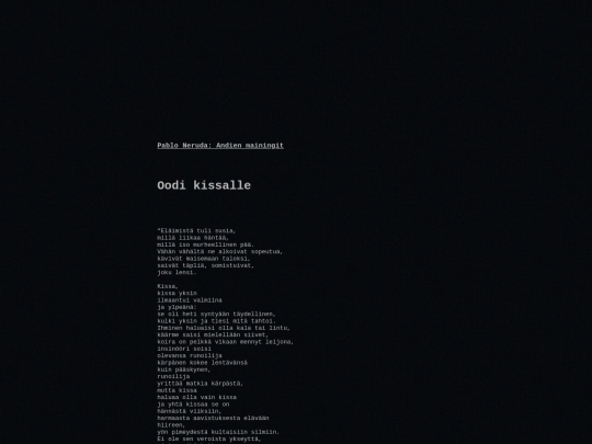 muu/oodi-kissalle screenshot