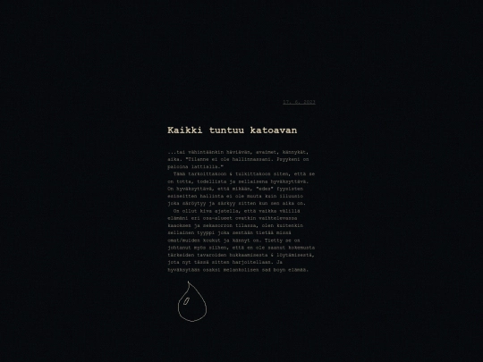 teksti/kaikki-tuntuu-katoavan screenshot