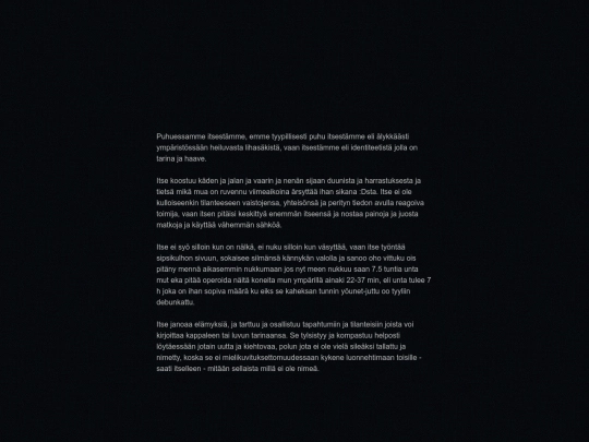 teksti/me screenshot