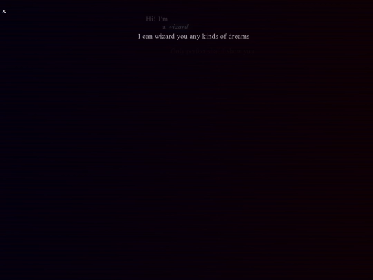 teksti/wizarding screenshot