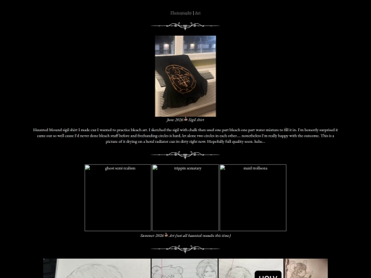 hobbies pages/art screenshot