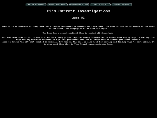 Stories/Area-51 screenshot