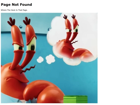not_found screenshot