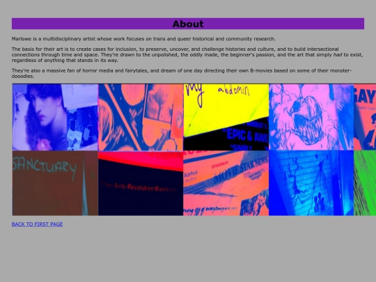 About/about screenshot